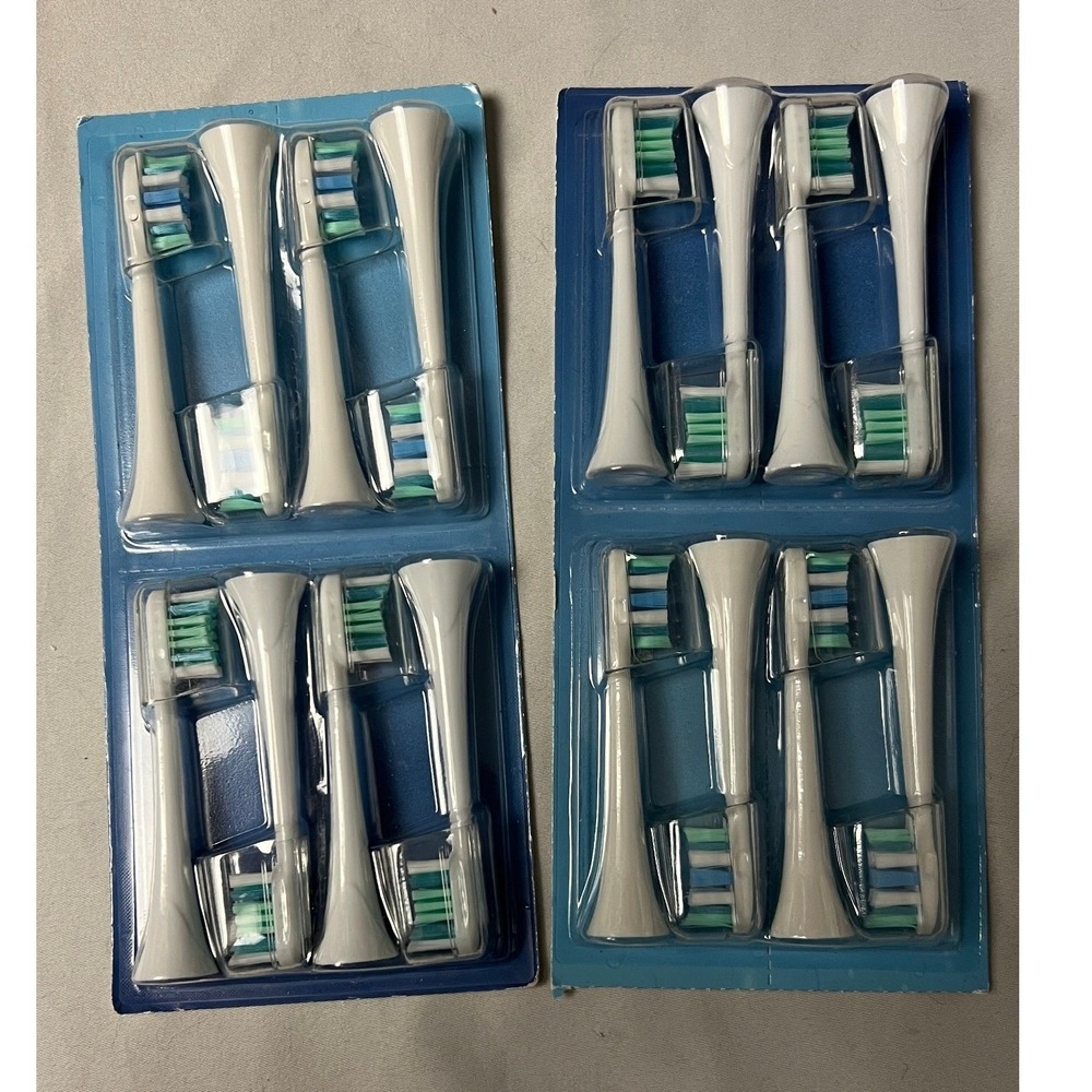 40pk Replacement Toothbrush Heads‎ Philips Sonicare Snap-On Models White 5x8ct